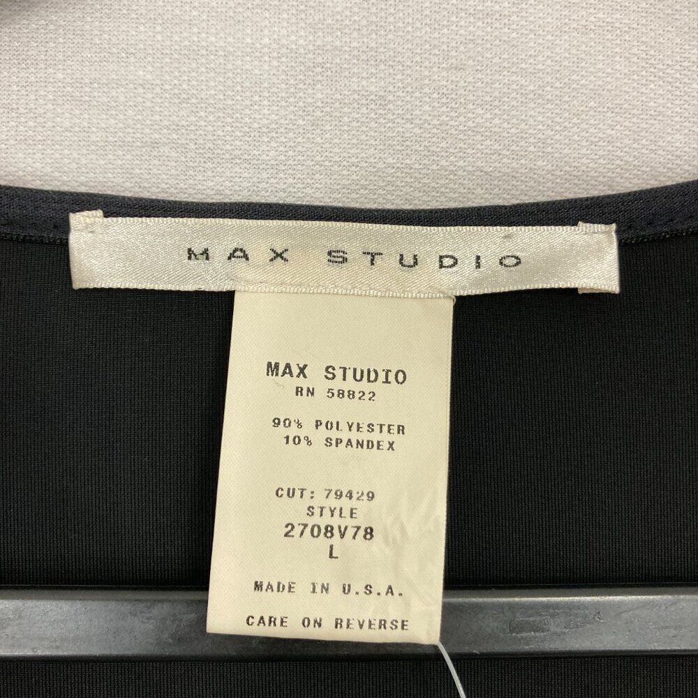 NWT Vintage Max Studio V Neck Velvet Stretch Whimsigoth Y2K Top Large - Picture 2 of 8